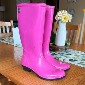 Ugg Pink Women's Rain Boots